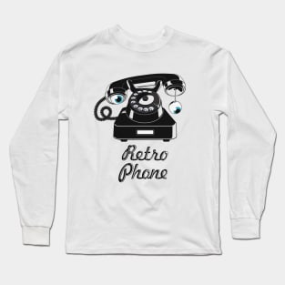 Retro phone Long Sleeve T-Shirt